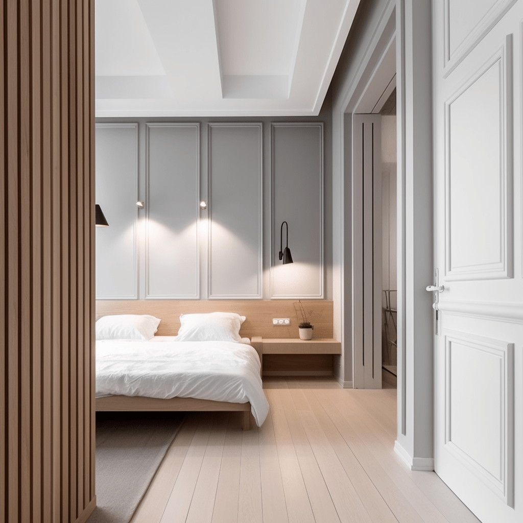 Wood wall paneling ideas for your bedroom